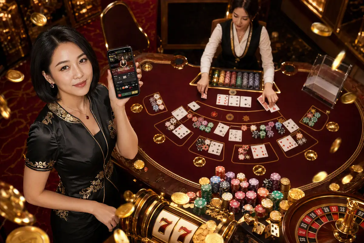 myiwin88 Casino studio siaran dealer langsung
